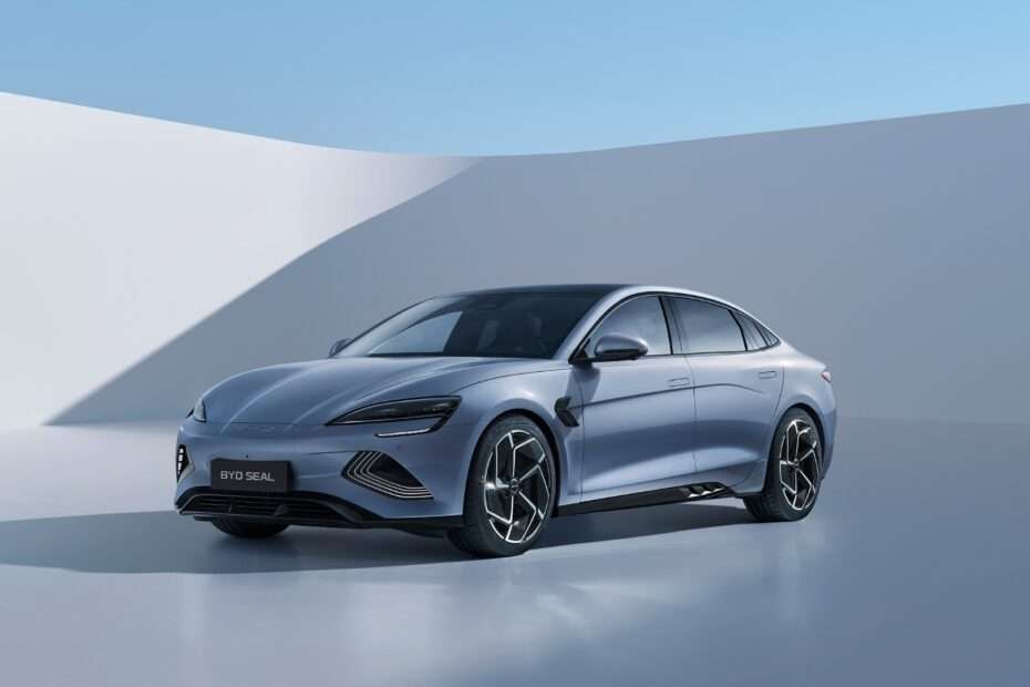 BYD SEAL Exterior Color Indigo Gray